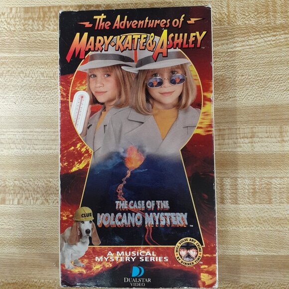 The Adventures Of Mary Kate And Ashley VHS The Case Of The Volcano Mystery 1997 - Picture 1 of 6